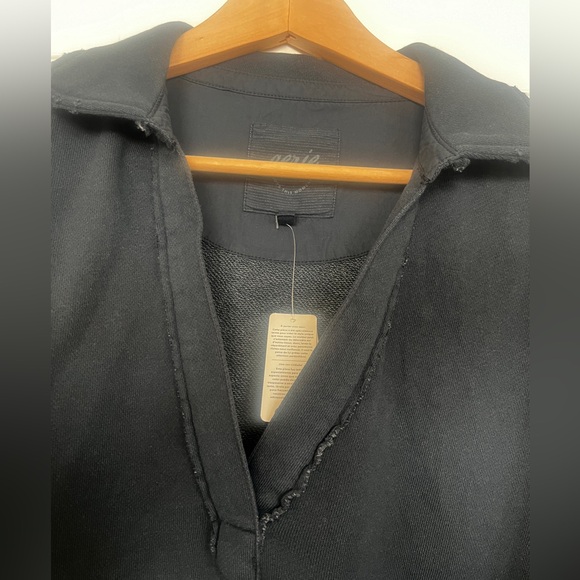 NWT Aerie Distressed VNeck Collar Sweater - Picture 3 of 5